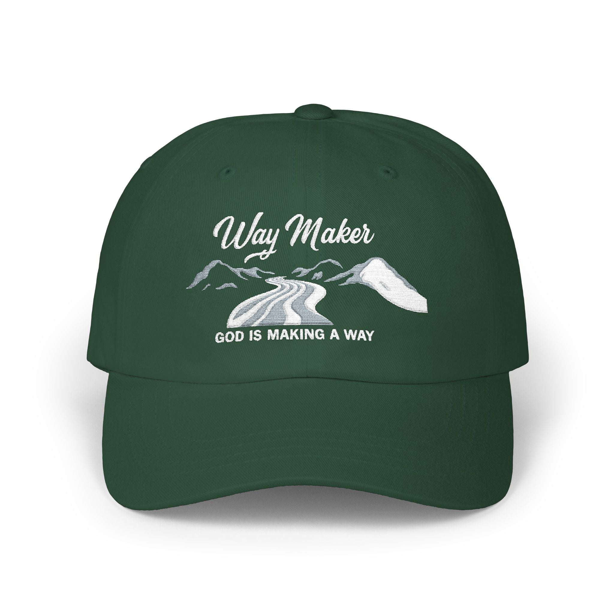 Way Maker Dad Cap - Dark Colors Faith Hat
