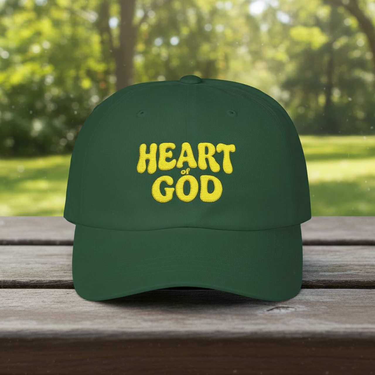 Heart of God dad cap | Faith Hats